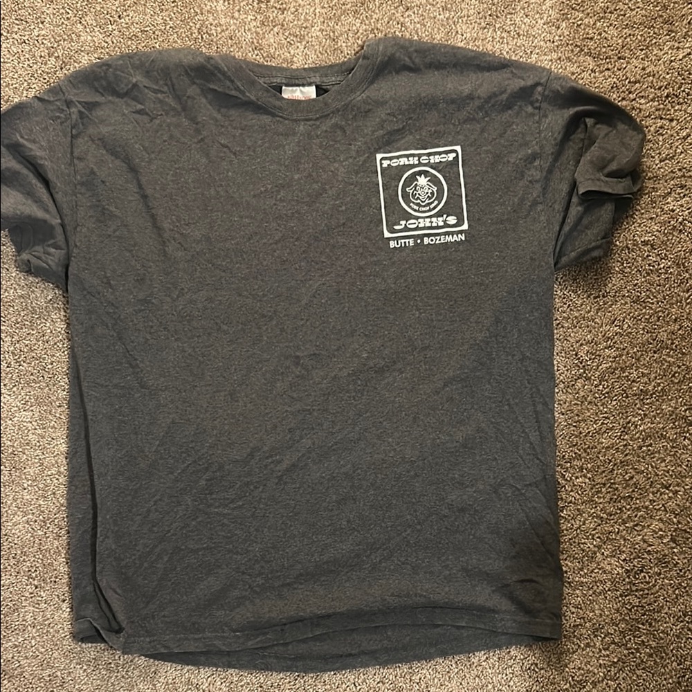 Gray Men's T-Shirt